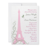 Love Birds Rehearsal Dinner Personalized Invitations