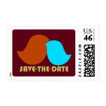 Love Birds Save the Date postage