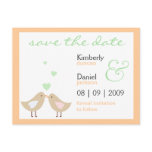 Love Birds Save the Date Postcard