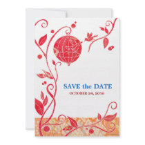 Love Birds Save the Date Wedding Invitations