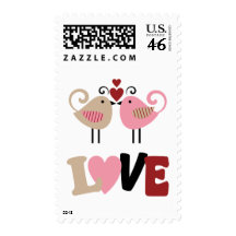 Love Birds Stamps