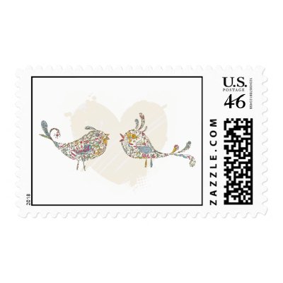 Love Birds Stamps