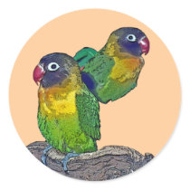 Love Birds stickers