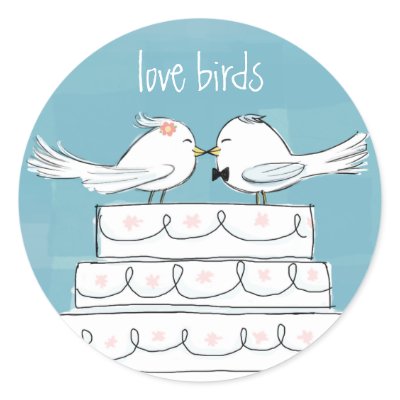 Love Birds stickers