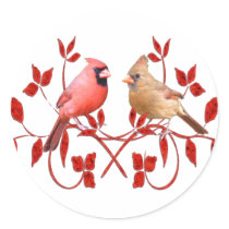 Love Birds Sticker