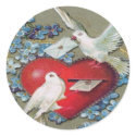 Love Birds Sticker by monkley_designs Love Birds Sticker