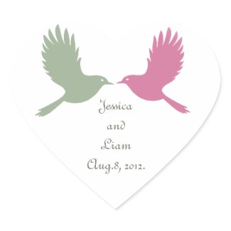 Love Birds Sticker