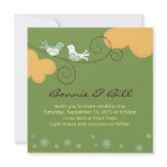 Love birds Wedding Invitation