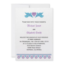 Love Birds Wedding Invitation by alteredspacedesign Love Birds Wedding Invitation