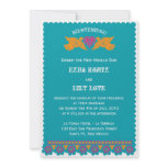 Love Birds Wedding Invitation - Aqua