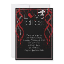 Love Bites Anti-Valentine Party Invitation