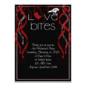 Love Bites Anti-Valentine Party Invitation
