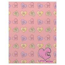 love bites biting heart letterhead