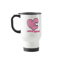 love bites biting heart mug