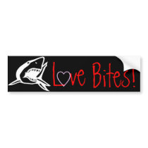 Love Bites! Bumper Sticker