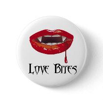 Love Bites Pinback Button