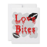 love bites personalized invites