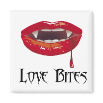 Love Bites Fridge Magnet