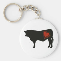 Love Black Angus Beef Keychains