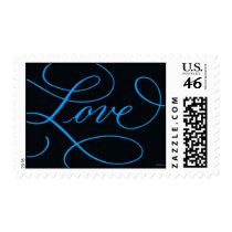 Love . Black Cobalt stamps