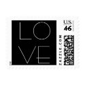 Love Black Postage postage by indolilly Love Black Postage postage
