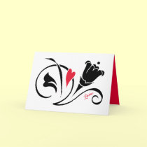 Love Blossoms Greeting Card by TANITU Love Blossoms Greeting Card