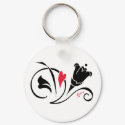 Love Blossoms Keychain by TANITU Love Blossoms Keychain