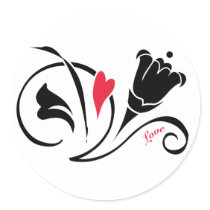 Love Blossoms Sticker