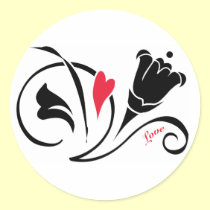 Love Blossoms Sticker by TANITU Love Blossoms Sticker