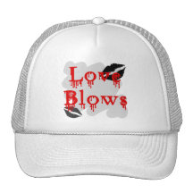 love blows trucker hats