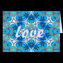 Love BluAqu Card by webgrrl Love BluAqu Card