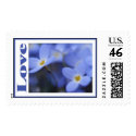 Love - Bluettes Postage Stamp