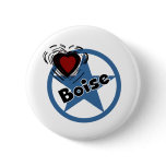 Love Boise Pinback Buttons