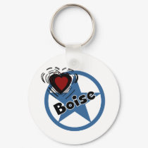 Love Boise keychains
