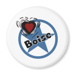Love Boise Fridge Magnets