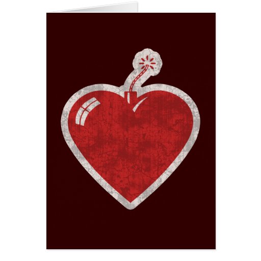 Love Bomb Greeting Card