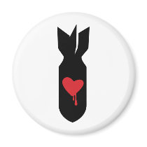 Love Bomber magnets