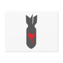 Love Bomber Post Card
