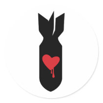 Love Bomber stickers