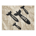 LOVE BOMBS postcards