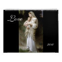 Love, Bouguereau 2010 Calendar