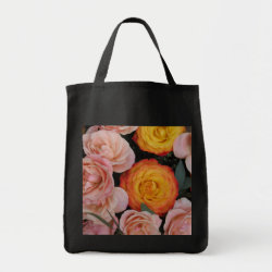Love Bouquet Canvas Bag