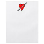 Love Bowling Heart Full Color Flyer