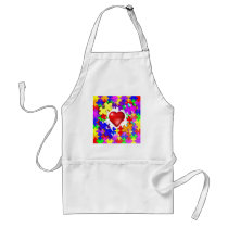 Love Breaks Thru Autism Apron