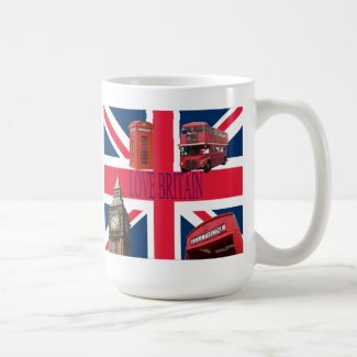 LOVE BRITAIN mug