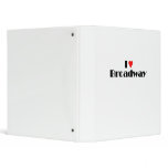 Love Broadway Vinyl Binder