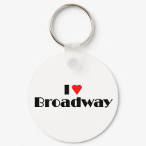 Love Broadway keychains by burbankpilot Love Broadway keychains