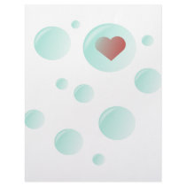 love bubble bubbles custom letterhead