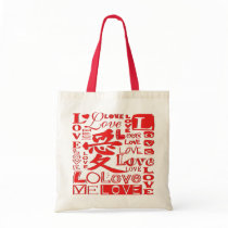 Love - Budget Tote bags