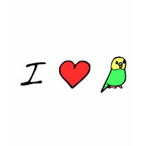 love budgies t-shirts by nature_art love budgies t-shirts